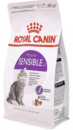 Корм Роял Канин Sensible для котов (от 1 года с чувствительным пищеварением) 400 г
