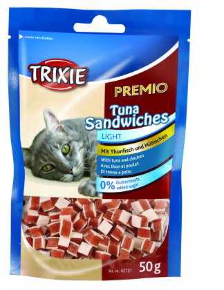 42731 Трикси Лакомство для кошек Premio Tuna Sandwiches тунец 50 гр