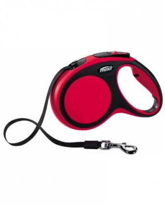 Рулетка New Comfort M 5 м / 25 кг (стрічка) червона