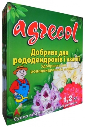 Комплексне мінеральне добриво для рододендронів і азалій Agrecol (Агрекол), 1.2 кг
