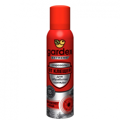 Аерозоль-репелентамі від кліщів Gardex Extreme, 100мл, 0131