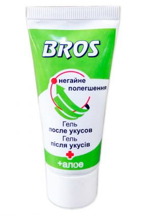Репеллентное засіб Гель після укусів, 35мл, Bros, 15056