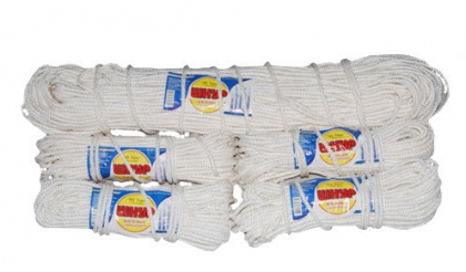 Шнур комбінований побутовий плетений жорсткий д = 6,0 (25м) ТМ Ткач, 4298