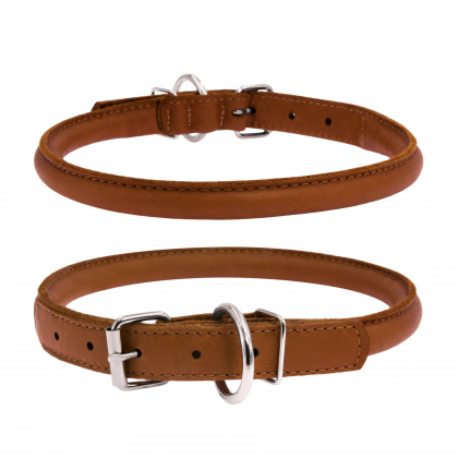 01586 Нашийник CoLLaR SOFT круглий (діаметр 10 мм, довжина 39-47 см) коричневий