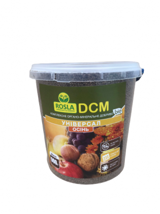 Органо-мінеральне добриво універсальне, NPK 6.3.20, 900г, ДСМ (DCM) Осінь, 