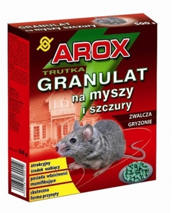 Засіб проти мишей та щурів, 100гр, Arox