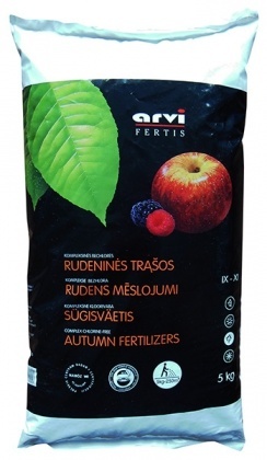 Комплексне мінеральне універсальне добриво Arvi (Арві), 5кг, NPK 5.15.25, Осінь