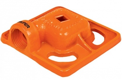 Фонтан для поливу, метал, квадратний, Truper, SAPO-2