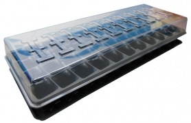 Парничок для розсади СП, 44 яч, кас. 195х490 мм, яч. 40х40х55 мм, т. з. 0,7 мм, пластиковий 1