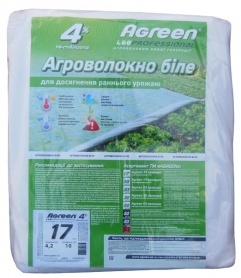 Агроволокно белое 17 UV, 4.2x10м, Agreen 1