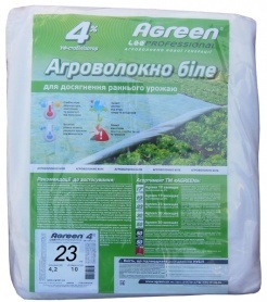 Агроволокно белое 23 UV, 4.2x10м, Agreen 1