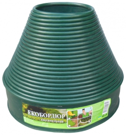 Бордюрна стрічка Экобордюр міні (зелена), 11см х 20м