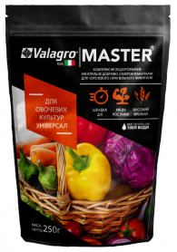 Комплексне мінеральне універсальне добриво для овочевих культур Master (Мастер), 250г, NPK 18.18.18, Valagro