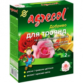 Комплексне мінеральне добриво для троянд Agrecol NPK 16.14.16, 1,2 кг (30211) 1