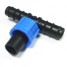 Тройник для труби ПНД для капельної стрічки (SL-021), Santehplast 1