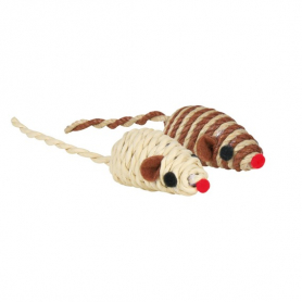 45808 Игрушка Трикси д/котов мышь сизаль 5 см  1