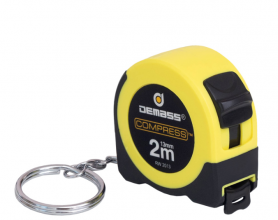 Рулетка вимірювальна Compress mini, 2мх13мм, жовта, My Tools, RW 2013Y 1