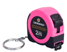 Рулетка вимірювальна Compress mini, 2мх13мм, рожева, My Tools, RW 2013P 1