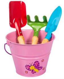 Набор детских инструментов, розовый, Kid's Garden Stocker (2329) 1