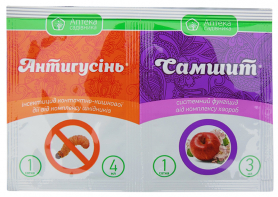 Инсектицид Антигусеница 4мл + Самшит 3мл 1