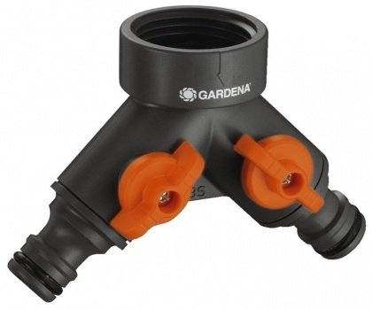 Розподільник 2-х канальний, Gardena, 00938