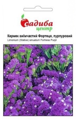 Насіння кермека Фортеця, пурпурний, 0.1, Pan American, США, Садиба Центр