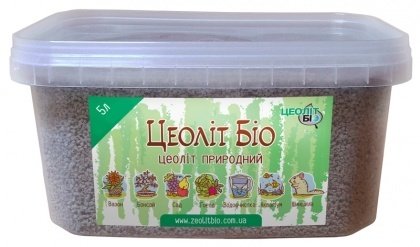 Минерал Цеолит природный, фр. 3-5мм, 5л, Цеолит Био