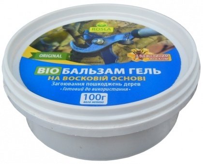 Біобальзам гель на восковій основі, 100г, TM ROSLA (Росла)