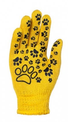 Перчатки детские ПВХ, желтые, Doloni, 669