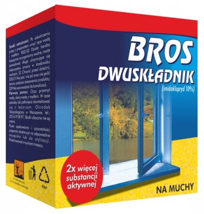 Средство от мух и тараканов двухсоставное, Bros