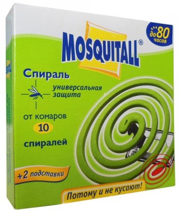 Спіралі від комарів, 10шт, С5740