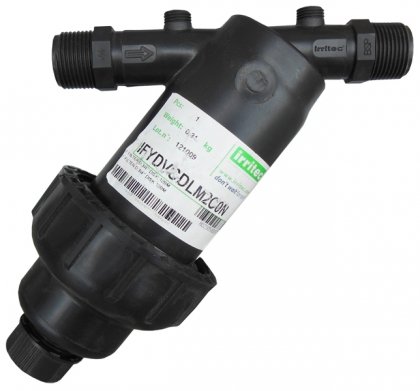 Лінійний фільтр(диск) 120 M D 3/4, Irritec (Італія), IIFLD2CM2DC12