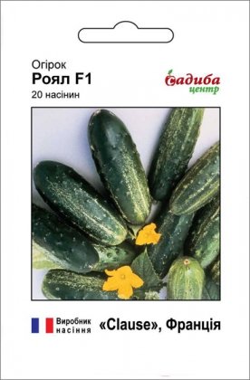 Семена огурца Роял F1, 50шт, Clause, Франция, семена Садиба Центр