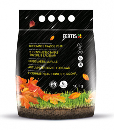 Комплексне мінеральне добриво для газону Fertis Осінь NPK 5.15.30, 10 кг