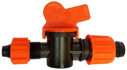 Кран стартовий для крапельної стрічки з підтиском, Аквапульс, AD 6504