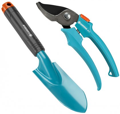 Секатор для квітів + ​​совок Classic, Gardena, 08761