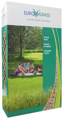 Газонна трава тіньова Euro Grass, 1кг, Deutsche Saatveredelung (Німеччина)