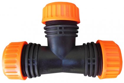 Муфта-з'єднувач (трійник) Trio 1/2 "-1/2" - 1/2 ", Аквапульс, АР 1006