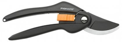 Секатор Single Step, площинний, Fiskars, 111260