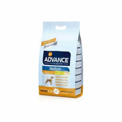 Едванс Медіум для собак Курка та рис Advance