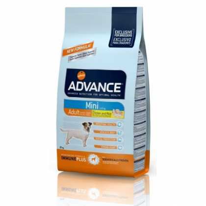 Едванс Міні для собак Курка та рис Advance