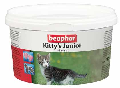 Лакомство для котят Beaphar Kitty's Junior, 1000табл.