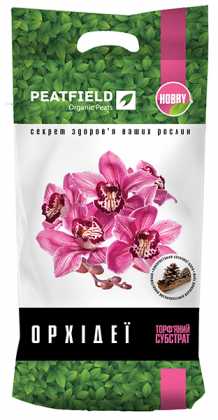 Субстрат для орхідей, 6л, Peatfield (Пітфілд)