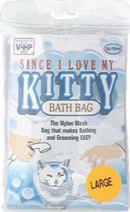 Vo-Toys Я ЛЮБЛЮ СВОГО КОТА сітка для купання кота