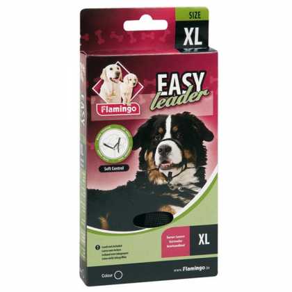 Flamingo Easy leader XL ФЛАМІНГО ІЗІ ЛІДЕР намордник для корекції поведінки собак, бернський зенненхунд, ротвейлер, ньюфаундленд, розмір XL