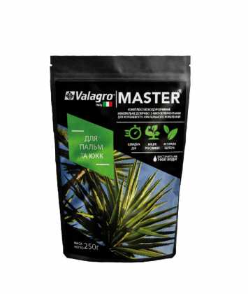 Комплексне мінеральне добриво для пальм і юк Master (Майстер), 250г, NPK 17.6.18, Valagro