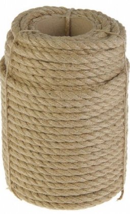 Канат джутовий, d = 16мм, 25 м / бобіна