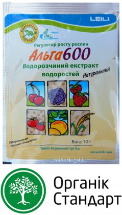 Органічний біостимулятор росту Alga 600 (Альга 600), 10г, Leili (Леілі)