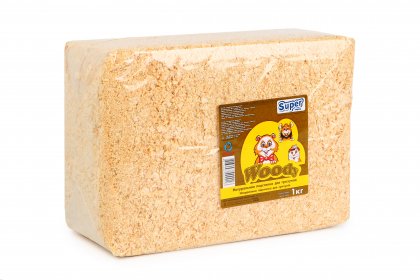 WOODY натуральна підстилка для гризунів (з запахом лаванди), 5 л