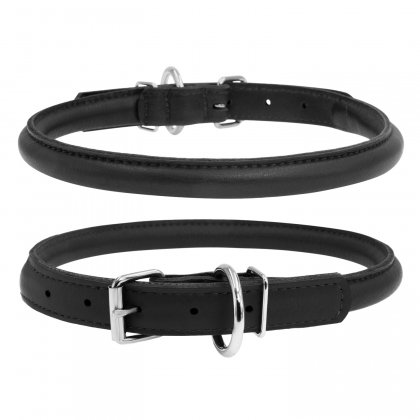 35311 Нашійнік CoLLaR GLAMОUR круглий (діаметр 13мм, довжина 53-61 чорний